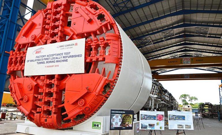 The revival of the giant tunnel boring machines Gamuda Berhad. 